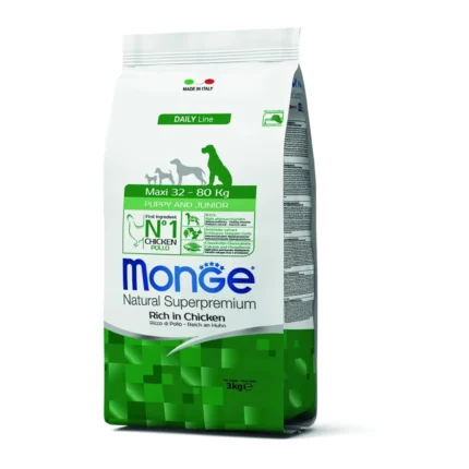 Monge Cão Daily Line Maxi Puppy & Junior 3Kg
