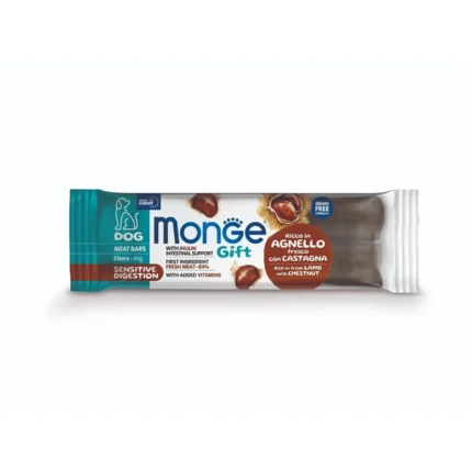 Monge Cão Gift Meat B. Digestão Borrego Castanha 40GR