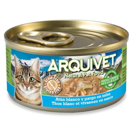 Arquivet Cat Wet Food Atum branco e pargo em molho 80g